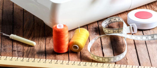 des patrons dans la couture